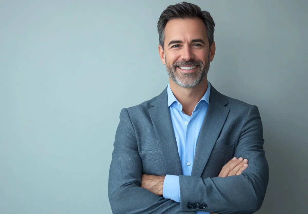 Tiago Monteiro em escritório